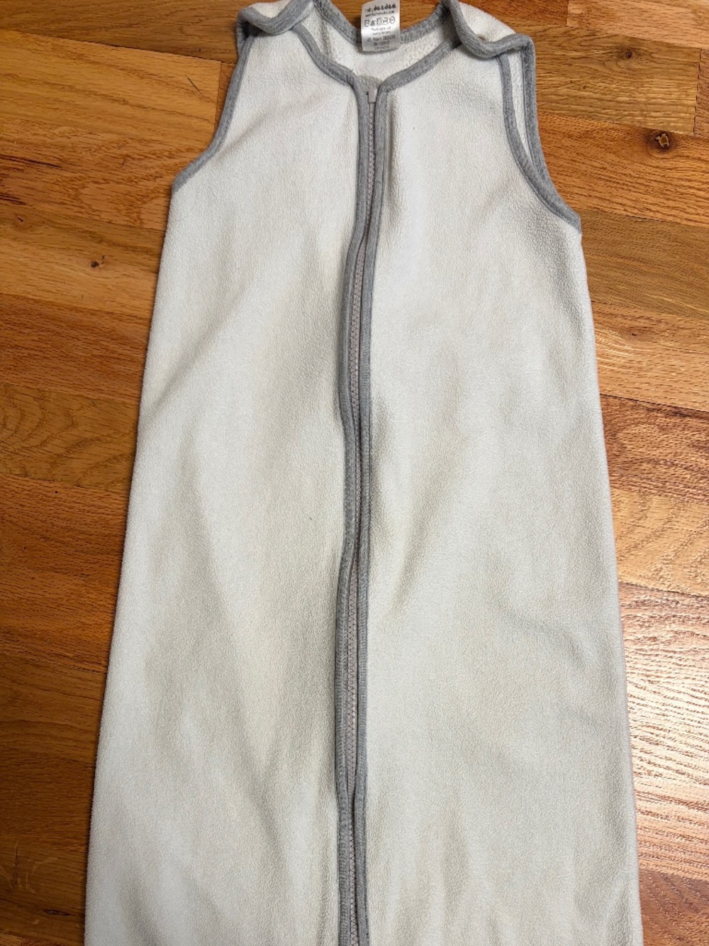 Baby DeeDee fleece sleep sack with snaps at shoulders